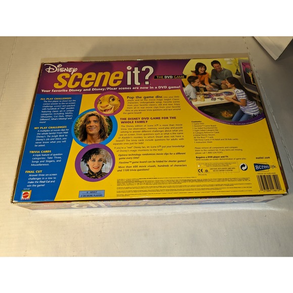 2004 Disney Scene It DVD Game First Edition 100% Complete Mattel - Picture 9 of 9